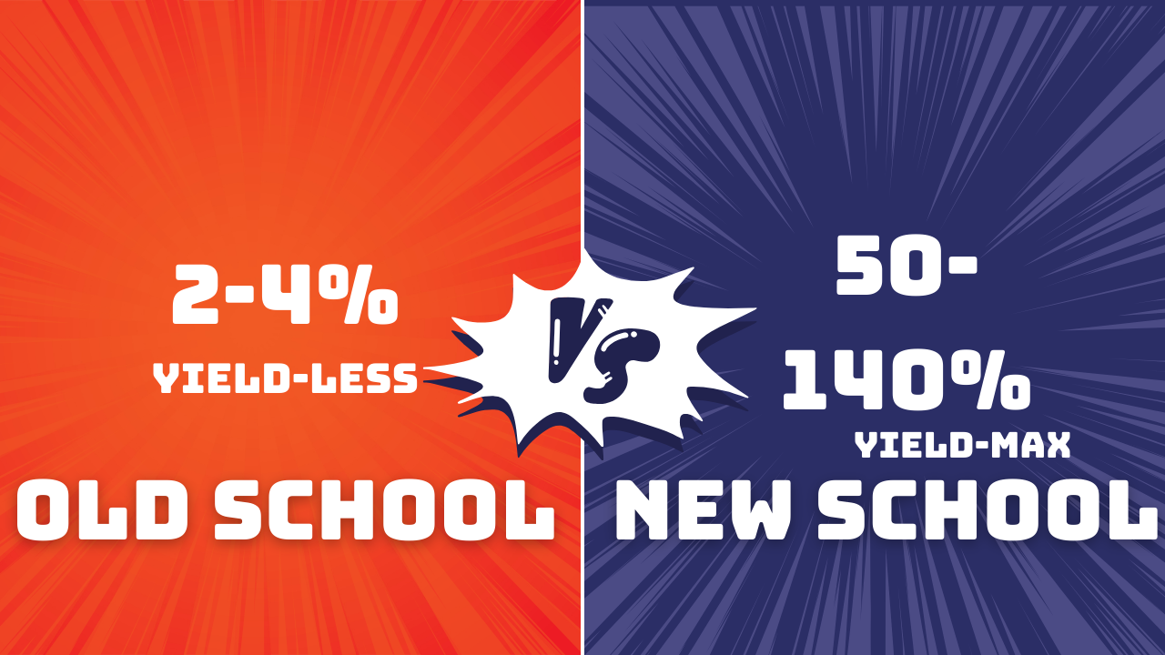 Old School Vs New School Dividends.