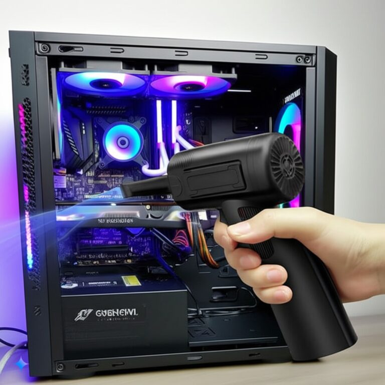 100,000 RPM Rechargeable Electric  Compressed Air Duster Review