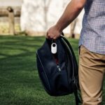 smart tag2 on a backpack