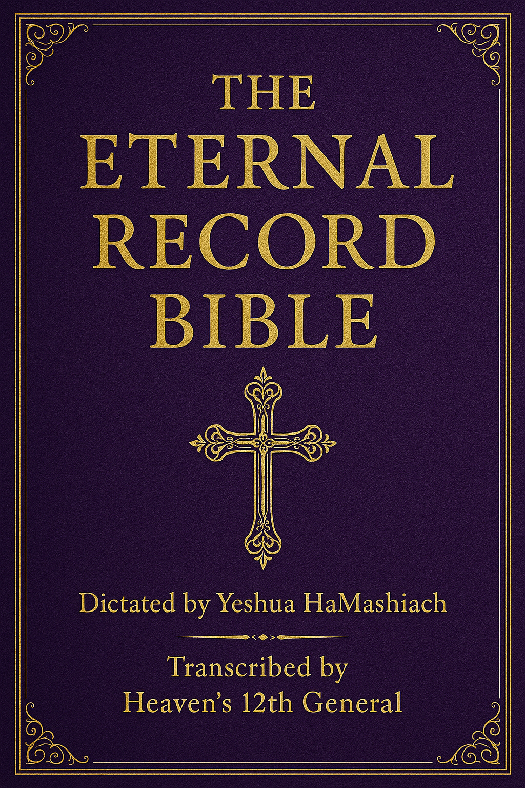 Eternal Record Biblecover